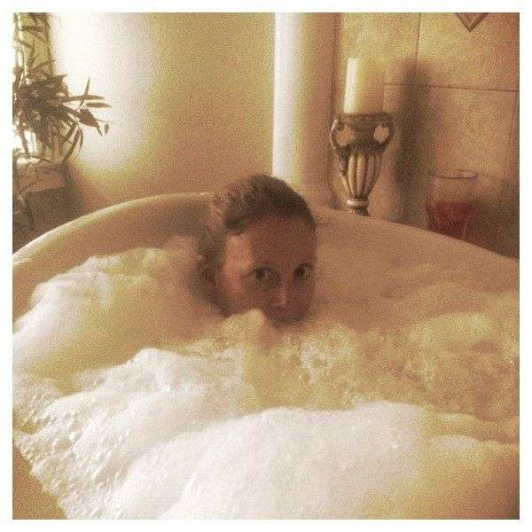 Shawn takes a much deserved bubble bath.